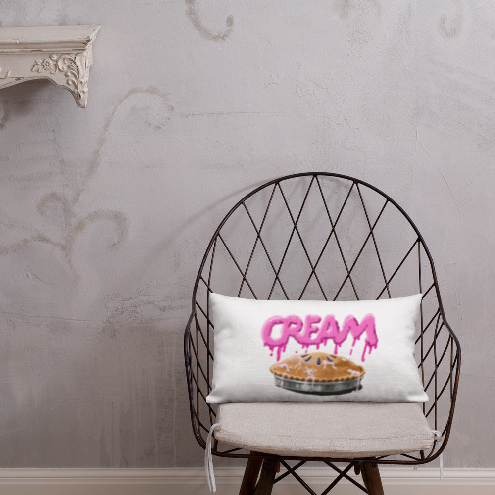 1A Cream Pie Premium Pillow