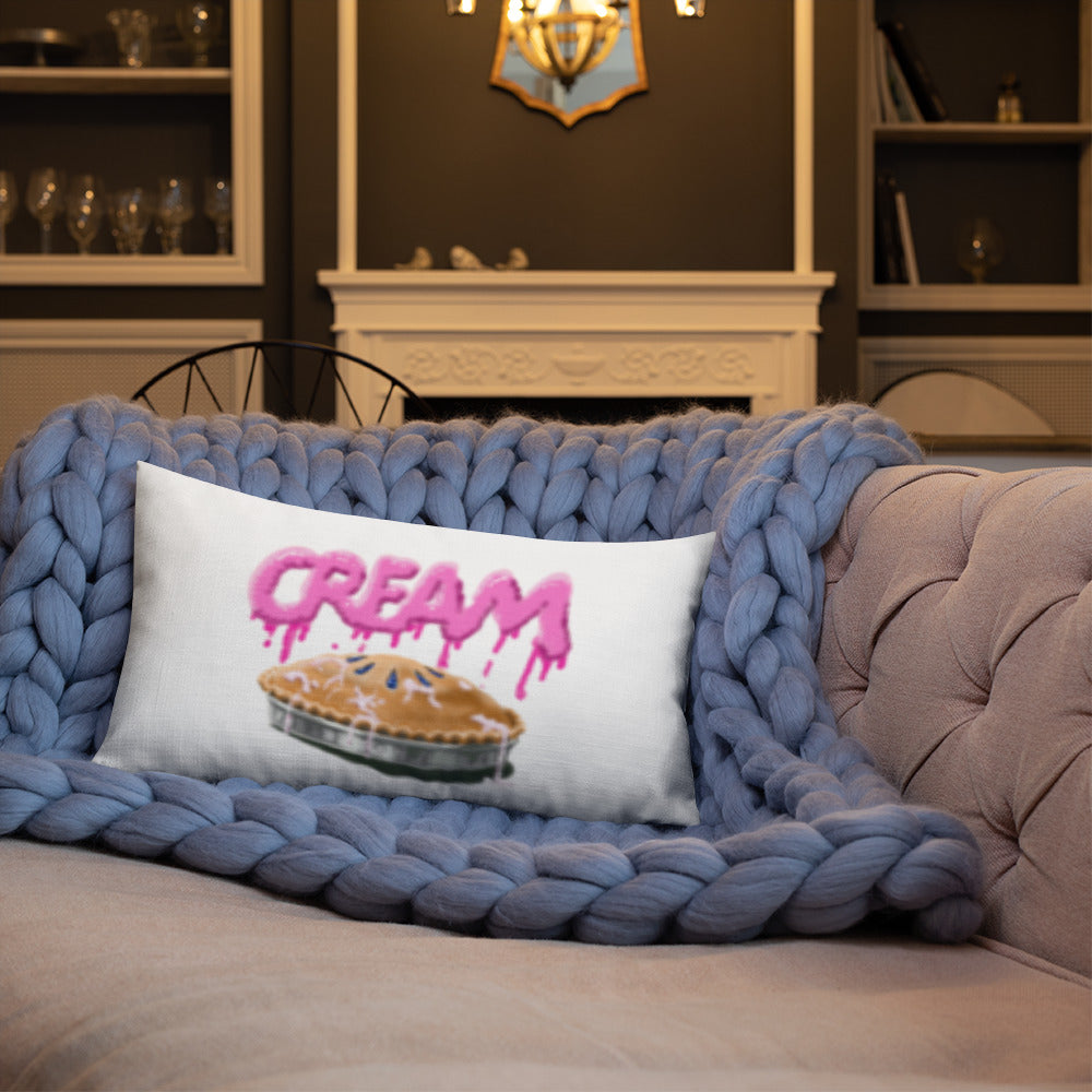 1A Cream Pie Premium Pillow