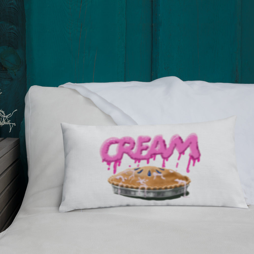 1A Cream Pie Premium Pillow